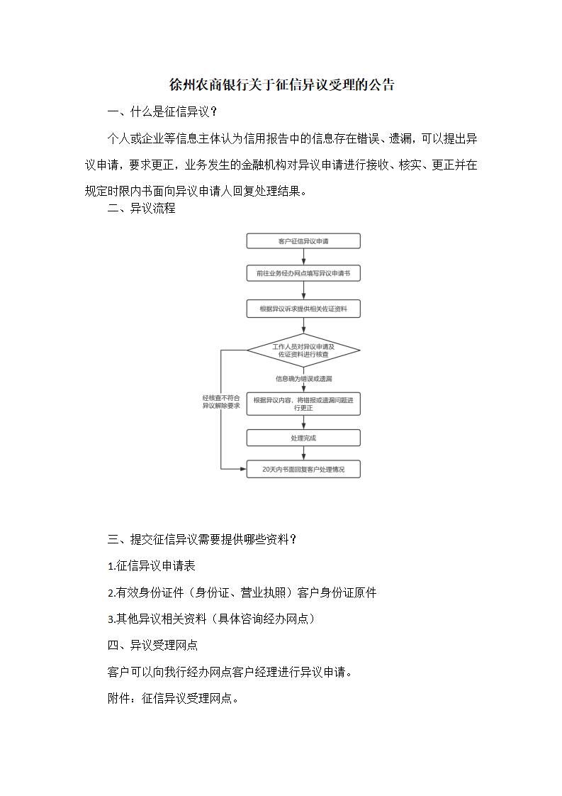 征信异议受理公告-徐州农商行_01